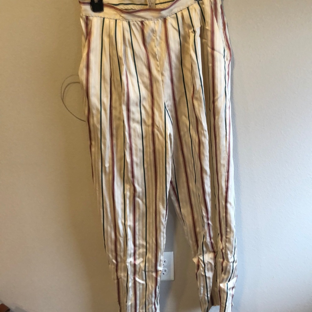 H&M silk trousers